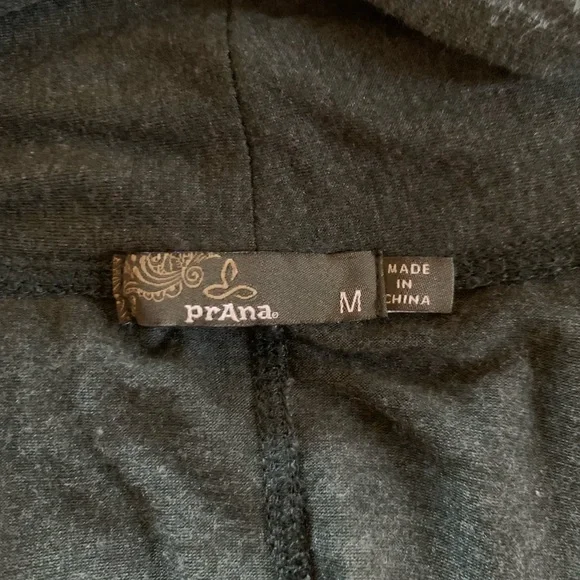 Prana Green Wrap Cardigan - Picture 3 of 4